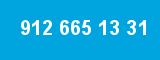 912 665 13 31